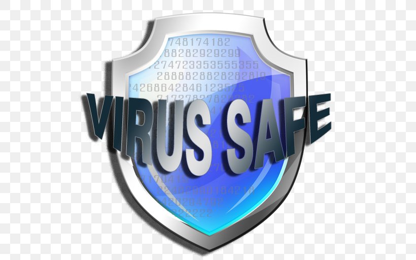 Computer Security Logo Brand Product Design, PNG, 512x512px, Computer Security, Antivirus Software, Brand, Computer Virus, Electric Blue Download Free
