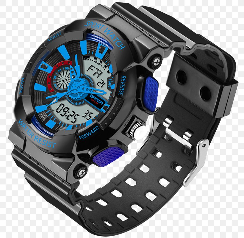 Digital Clock Shock-resistant Watch Quartz Clock, PNG, 800x800px, Digital Clock, Brand, Clock, Fashion, Hardware Download Free
