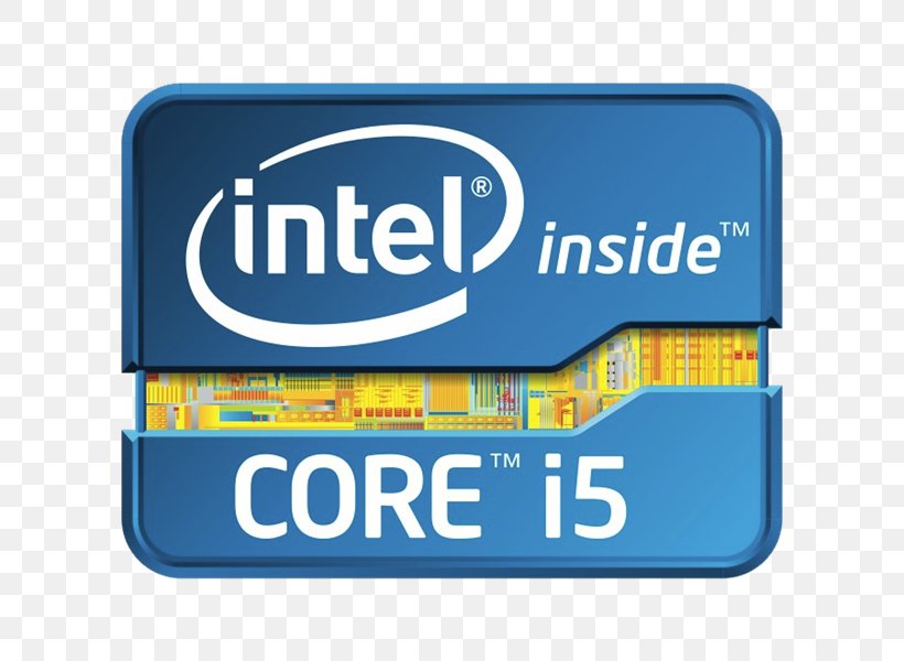 Intel Core I5 Laptop Multi-core Processor, PNG, 600x600px, Intel, Area, Benchmark, Brand, Central Processing Unit Download Free