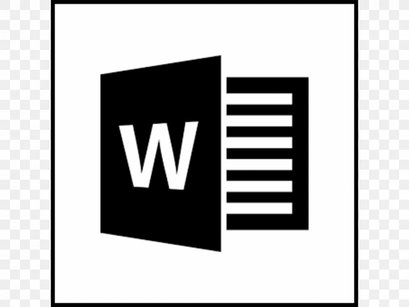 Microsoft Word Microsoft Office 365 Adobe FrameMaker Word Processor, PNG, 1200x900px, Microsoft Word, Adobe Framemaker, Black, Black And White, Brand Download Free