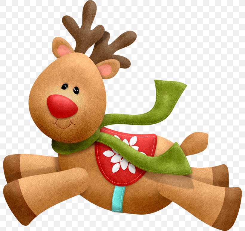 Rudolph Reindeer Christmas Decoration Clip Art, PNG, 800x773px, Rudolph, Biscuit, Christmas, Christmas Card, Christmas Decoration Download Free