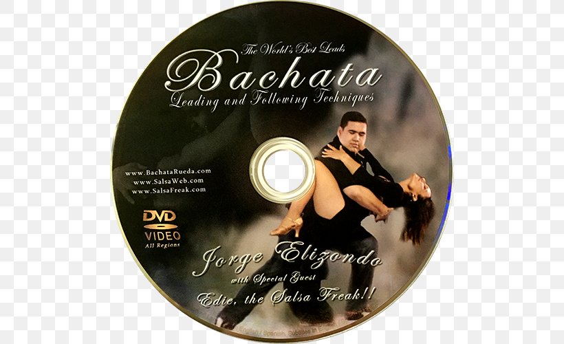 Bachata Dance Salsa DVD Compact Disc, PNG, 500x500px, Bachata, Compact Disc, Dance, Dvd, Label Download Free