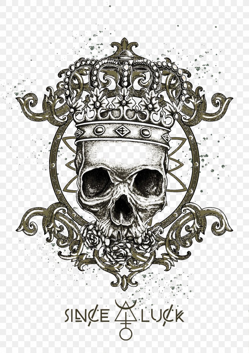 Skull Graphic Design, PNG, 1200x1697px, Skull, Art, Black And White, Bone, Drawing Download Free