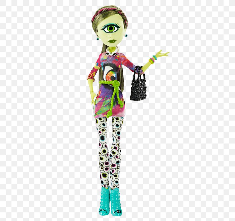 Monster High I (Heart) Fashion Iris Clops Fashion Doll Toy, PNG, 480x770px, Monster High, Barbie, Barbie Monster High Zomby Gaga Doll, Bratz, Costume Download Free