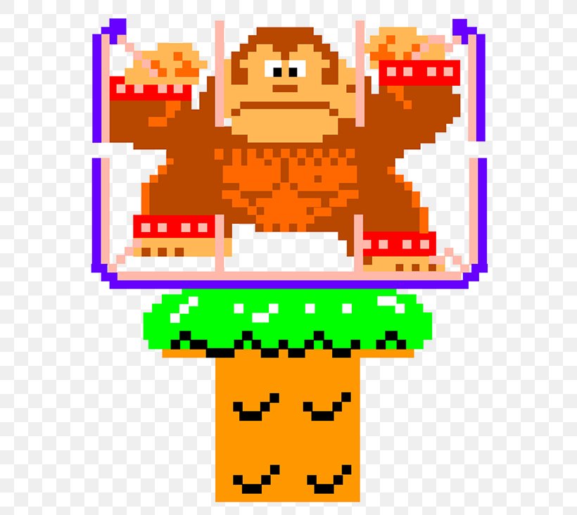 Donkey Kong NES Remix Line Google Play Clip Art, PNG, 600x732px, Donkey Kong, Area, Art, Donkey Kong 3, Donkey Kong Jr Download Free