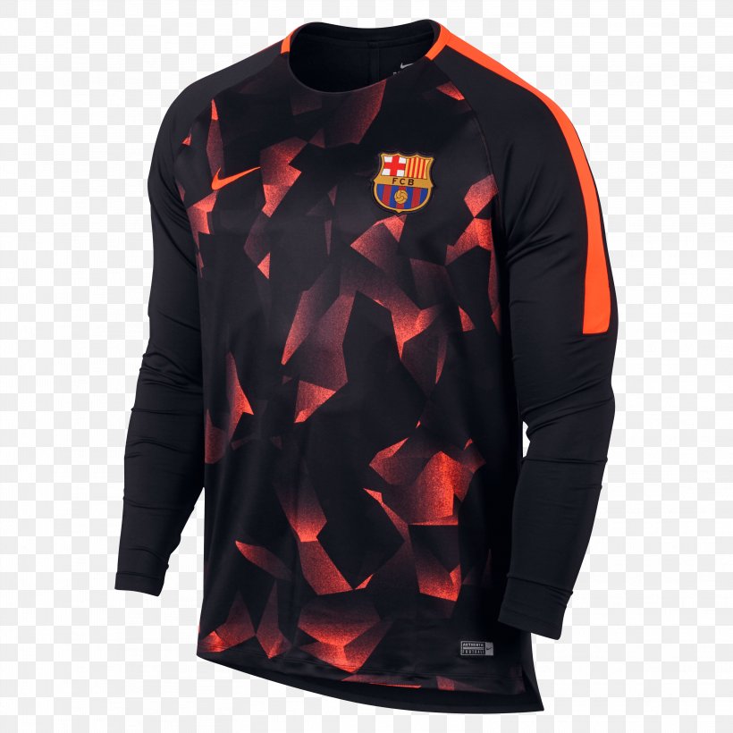 FC Barcelona T-shirt UEFA Champions League Tracksuit, PNG, 3144x3144px, Fc Barcelona, Active Shirt, Barcelona, Black, Football Download Free