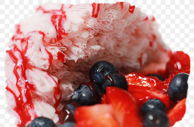 Ice Cream Matcha Frozen Yogurt Strawberry Baobing, PNG, 800x535px, Ice Cream, Baobing, Berry, Cranberry, Cream Download Free