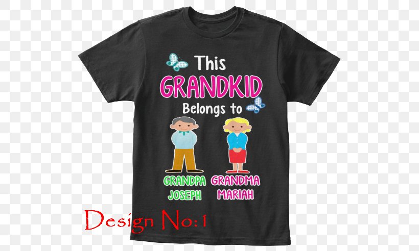 T-shirt Child Infant Grandparent, PNG, 520x492px, Watercolor, Cartoon, Flower, Frame, Heart Download Free
