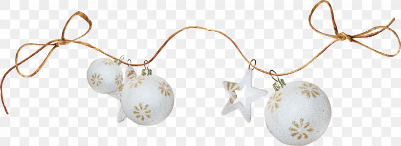 Christmas New Years Day Garland, PNG, 3321x1214px, Christmas, Body Jewelry, Bombka, Christmas Decoration, Earrings Download Free