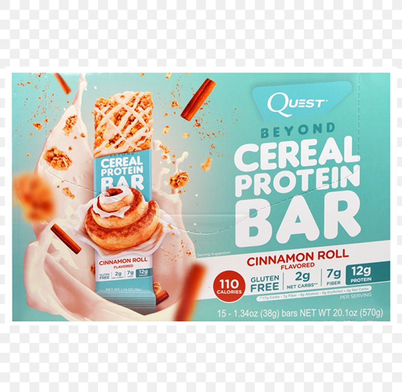 Cinnamon Roll Breakfast Cereal Dietary Supplement Protein Bar Nutrition, PNG, 800x800px, Cinnamon Roll, Brand, Breakfast Cereal, Cereal, Cream Download Free