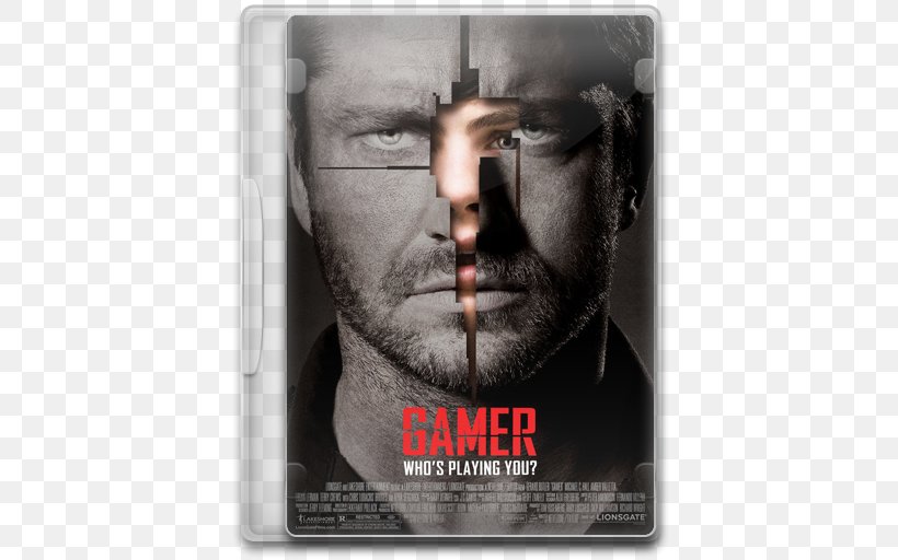Gerard Butler Gamer Film Poster Kable, PNG, 512x512px, Gerard Butler, Brand, Cinema, Facial Hair, Film Download Free