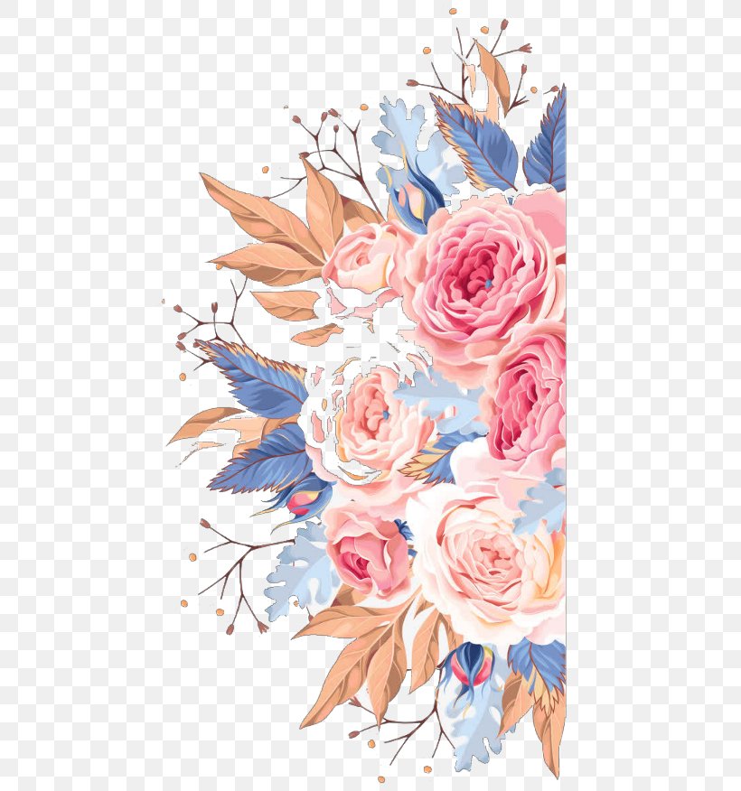 Watercolour Flowers Watercolor Painting Clip Art, PNG, 480x876px, Watercolour Flowers, Art, Artwork, Color, Cut Flowers Download Free