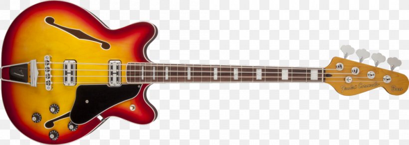 Fender Coronado Sunburst Fender Musical Instruments Corporation Fender Starcaster Bass Guitar, PNG, 1000x355px, Watercolor, Cartoon, Flower, Frame, Heart Download Free
