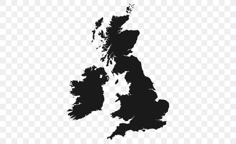 Great Britain British Isles Map Windflow Technology Limited Cartography, PNG, 500x500px, Great Britain, Black, Black And White, Blank Map, British Isles Download Free