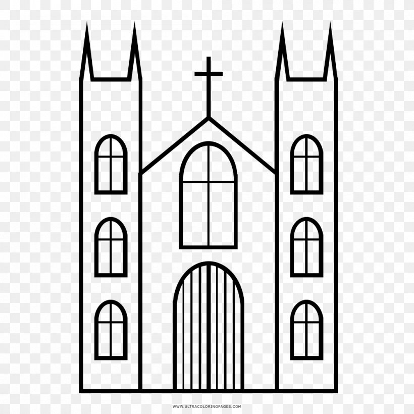 Line Art Drawing Cathedral Coloring Book, PNG, 1000x1000px, Line Art, Andalusia, Animaatio, Arch, Architecture Download Free