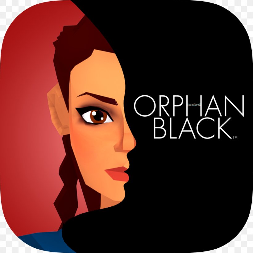 Orphan Black: The Game YouTube Video Game Television, PNG, 1024x1024px, Orphan, Adventure Game, Album Cover, Face, Forehead Download Free