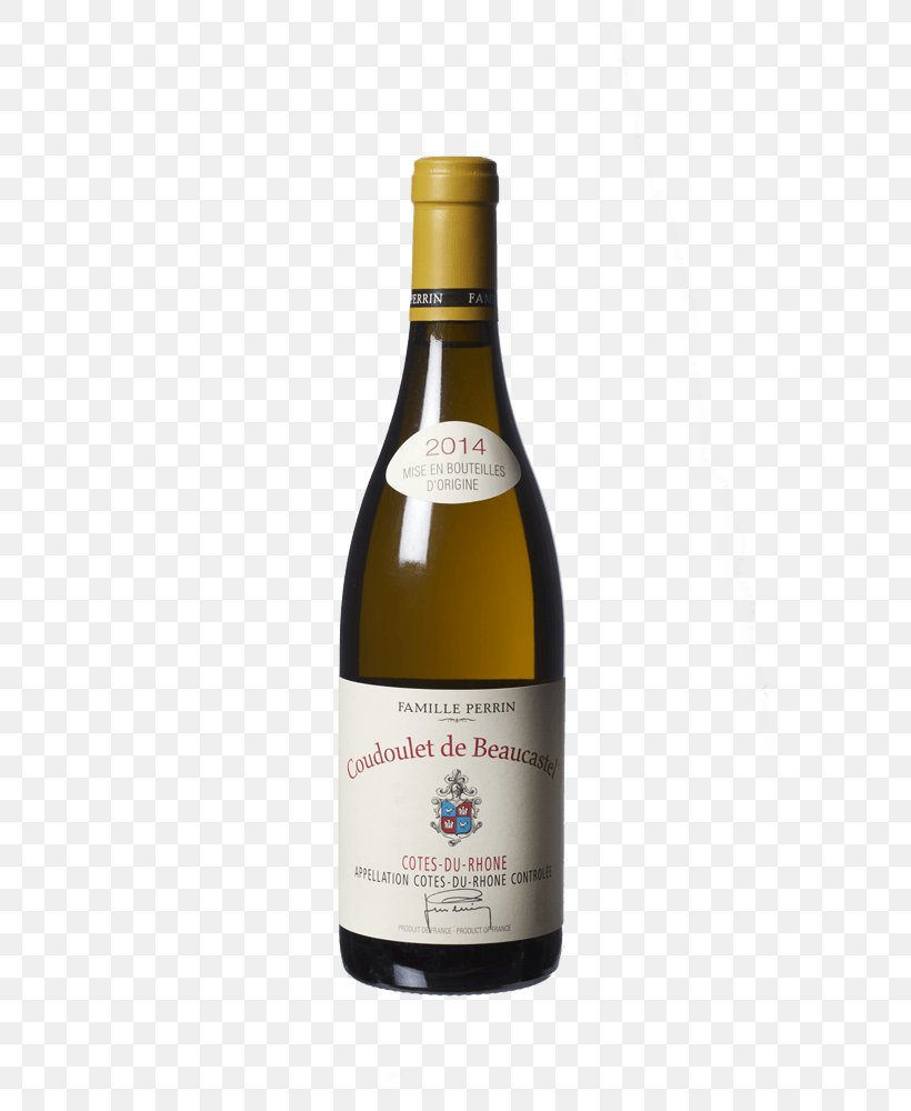 White Wine Château De Beaucastel Burgundy Wine Châteauneuf-du-Pape AOC, PNG, 667x1000px, White Wine, Alcoholic Beverage, Bottle, Burgundy Wine, Chardonnay Download Free