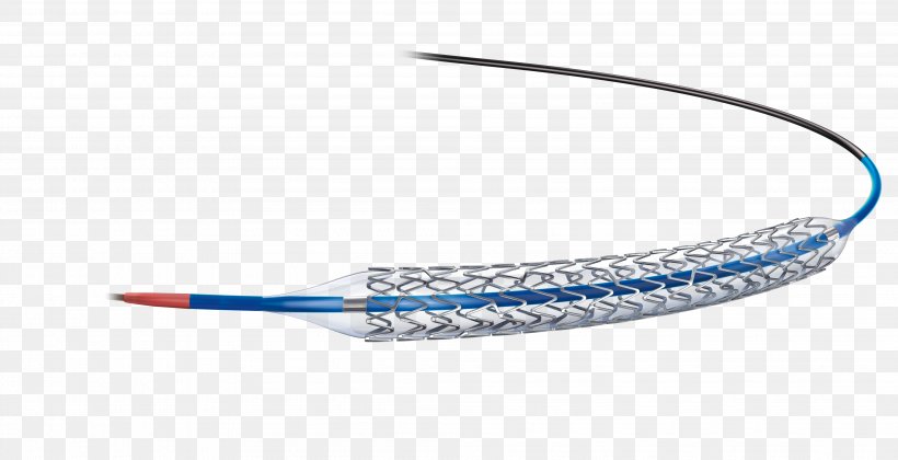 Stenting Coronary Stent Drug-eluting Stent Bare-metal Stent Boston Scientific, PNG, 4008x2056px, Stenting, Angiography, Artery, Baremetal Stent, Blue Download Free