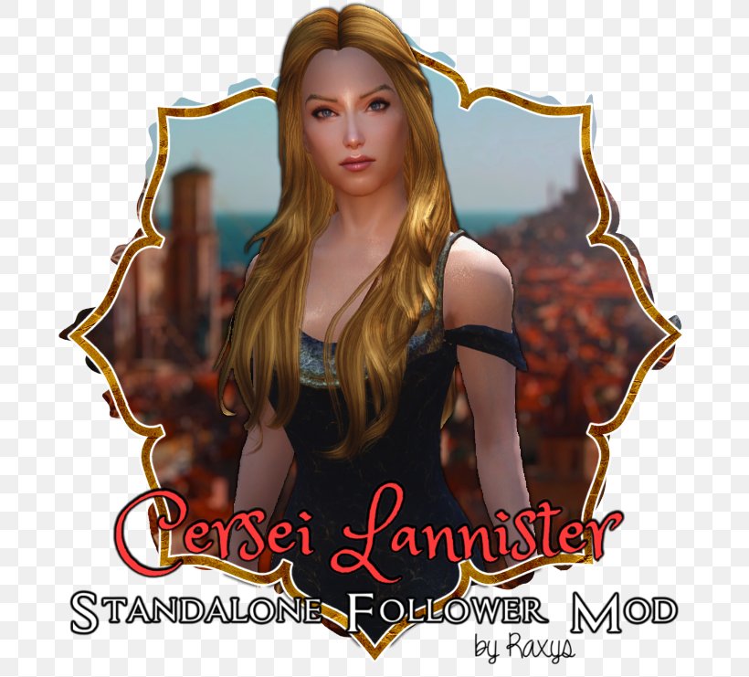 The Elder Scrolls V: Skyrim Nexus Mods Cersei Lannister, PNG, 700x741px, Watercolor, Cartoon, Flower, Frame, Heart Download Free