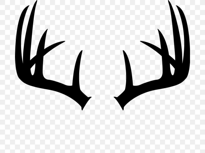 White-tailed Deer Antler Moose Elk, PNG, 700x614px, Deer, Antler, Black And White, Blacktailed Deer, Deer Hunting Download Free