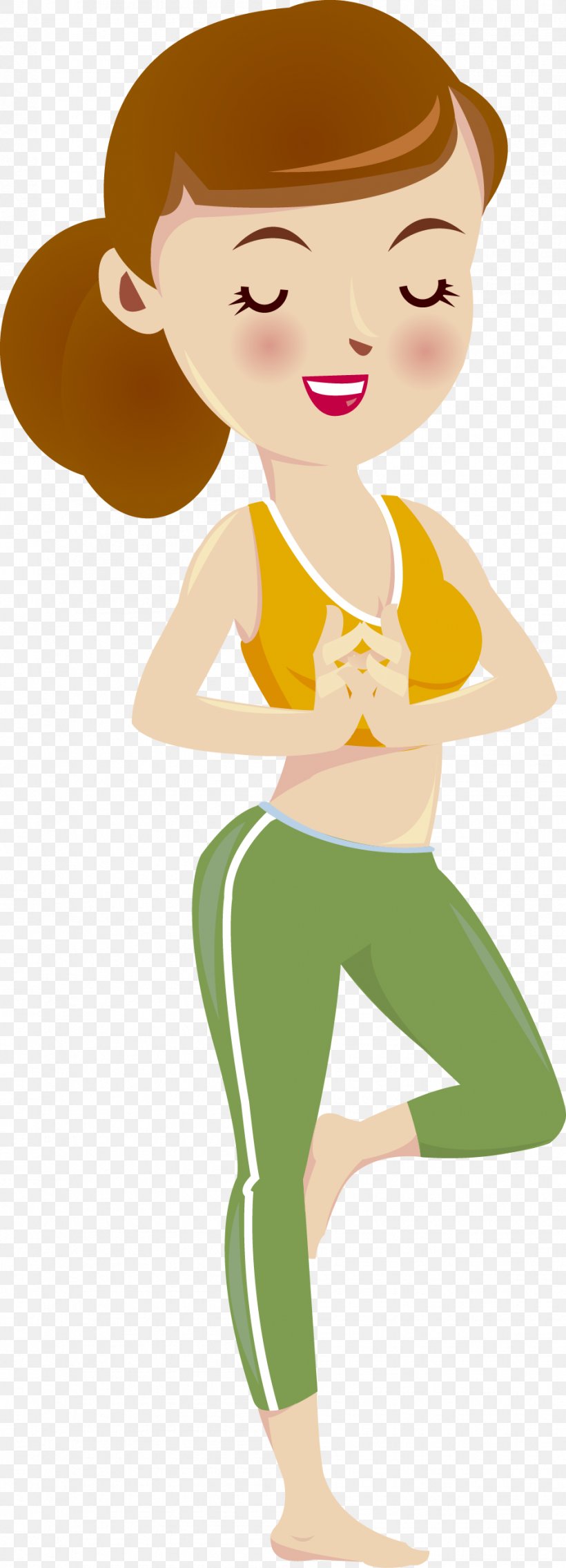 Woman Yoga Clip Art, PNG, 945x2617px, Watercolor, Cartoon, Flower, Frame, Heart Download Free