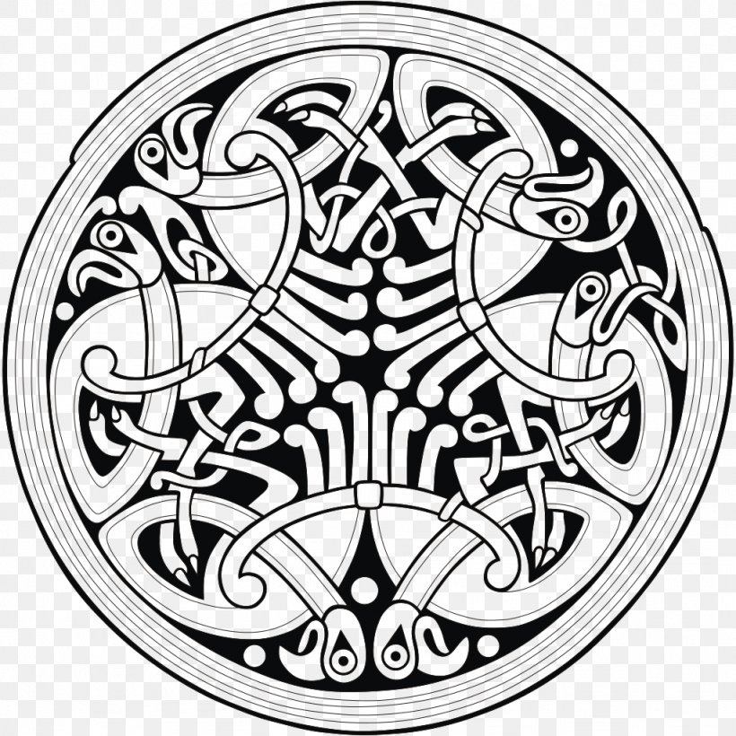 Celtic Knot Celts Ornament, PNG, 1024x1024px, Celtic Knot, Area, Art, Black And White, Celtic Art Download Free