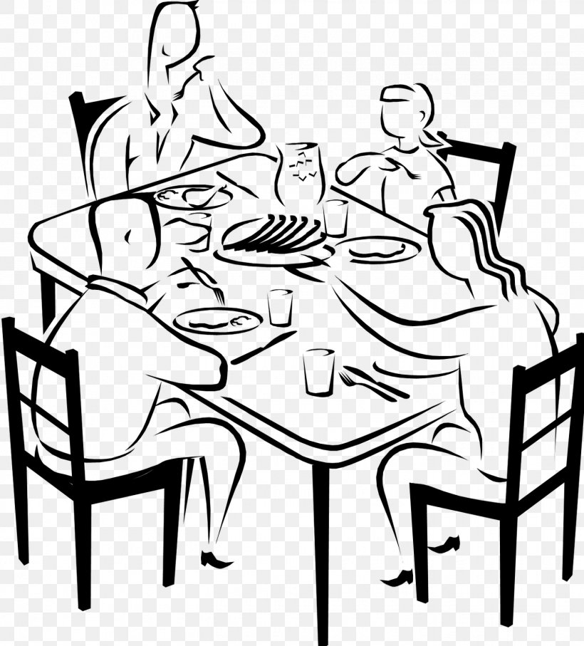 Eating Dinner Drawing Breakfast Clip Art, PNG, 1445x1600px, Eating, Art, Artwork, Black And White, Breakfast Download Free