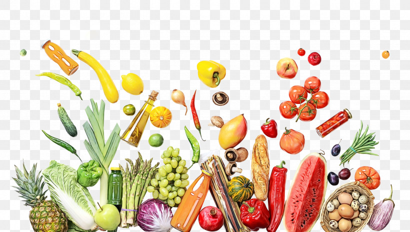 Natural Foods Food Group Garnish Food Vegan Nutrition, PNG, 2656x1504px, Watercolor, Appetizer, Cuisine, Finger Food, Food Download Free