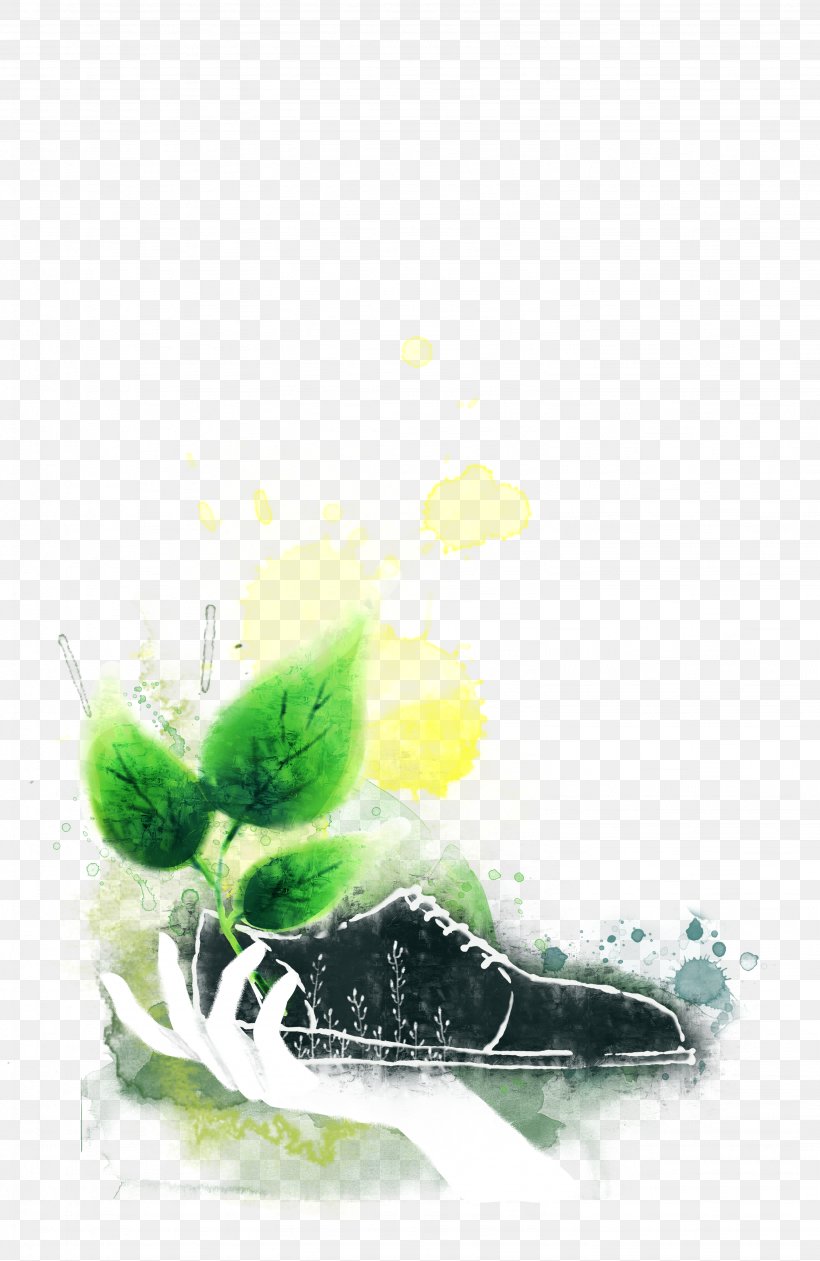 Shoe Leather, PNG, 3071x4724px, Shoe, Green, Leather, Organism, Painting Download Free