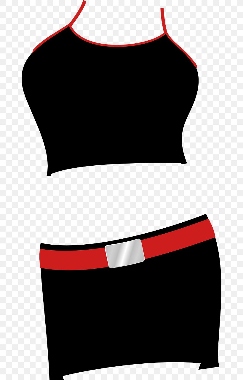 Skirt Top Clothing Clip Art, PNG, 674x1280px, Skirt, Black, Blouse, Clothing, Dress Download Free