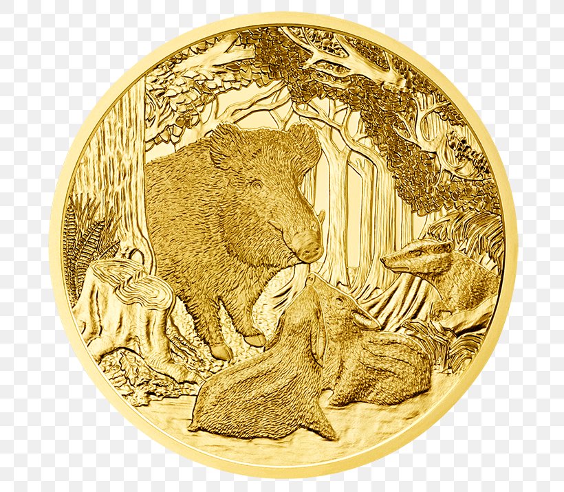 Gold Coin Austrian Euro Coins Austrian Mint, PNG, 716x716px, 2 Euro Commemorative Coins, 100 Euro Note, Gold Coin, Animal Sauvage, Austrian Euro Coins Download Free
