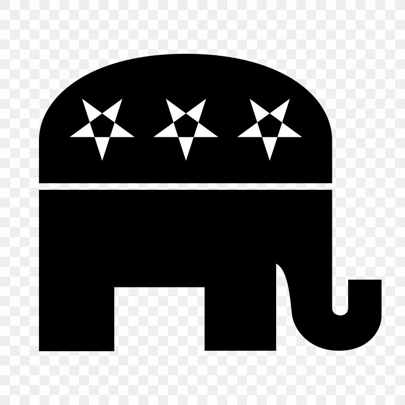 Republican Party Decal Patient Protection And Affordable Care Act Paper Sticker, PNG, 2400x2400px, Republican Party, Black, Black And White, Decal, Democratic Party Download Free