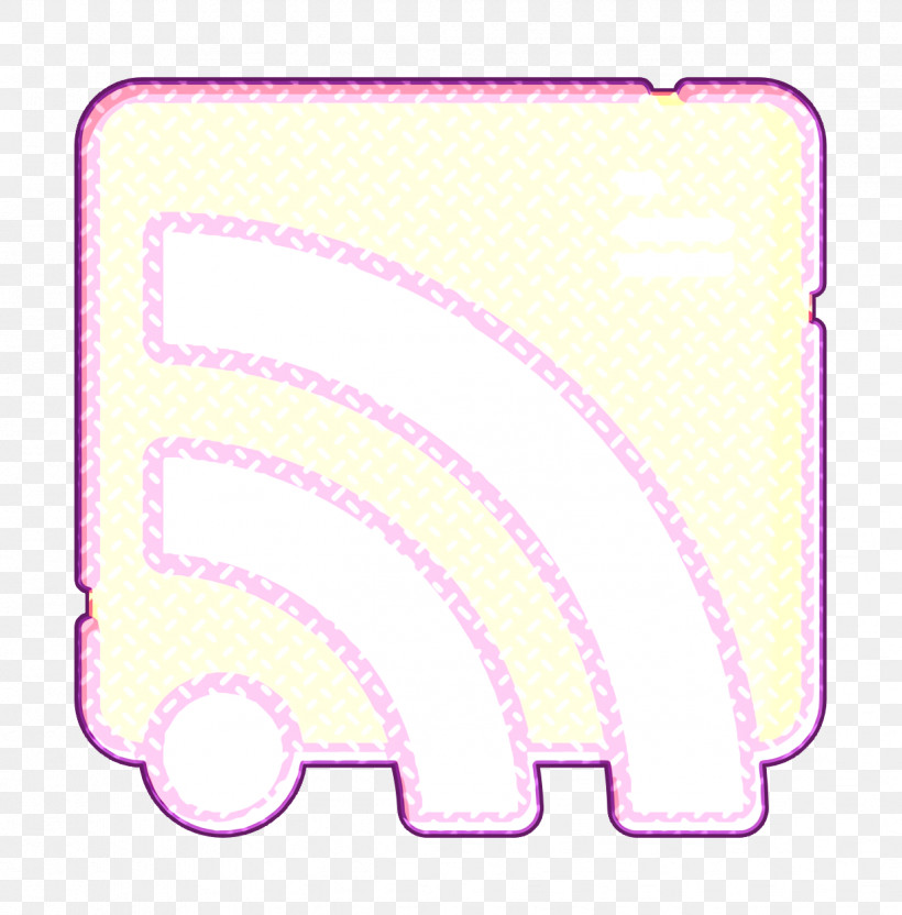 Social Media Icon Ui Icon Rss Icon, PNG, 1226x1244px, Social Media Icon, Angle, Line, Meter, Pink M Download Free