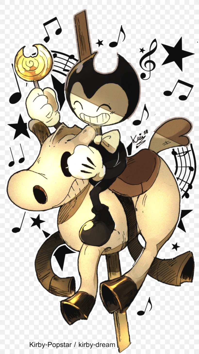 Bendy And The Ink Machine Cuphead Mucho Mas!, PNG, 1024x1824px, Bendy And The Ink Machine, Art, Bear, Carnivoran, Cartoon Download Free