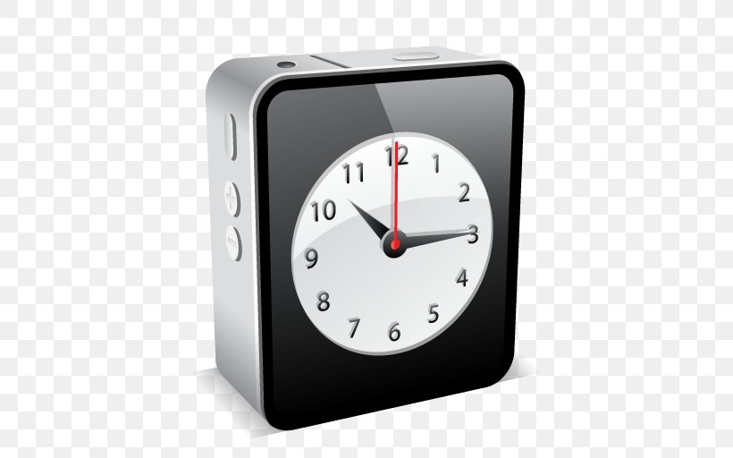 IPhone 4 ICO Clock Icon, PNG, 512x512px, Iphone 4, Alarm Clock, Apple Icon Image Format, Clock, Computer Download Free