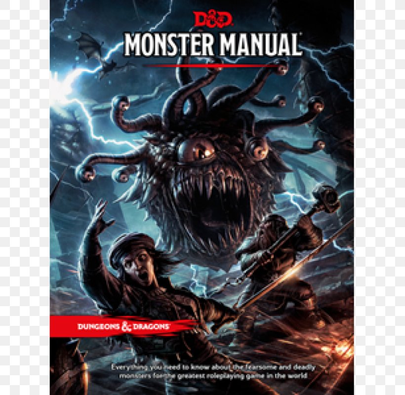 Monster Manual Dungeons & Dragons Basic Set Player's Handbook Role-playing Game, PNG, 800x800px, Monster Manual, Action Figure, Action Film, Beholder, Dragon Download Free
