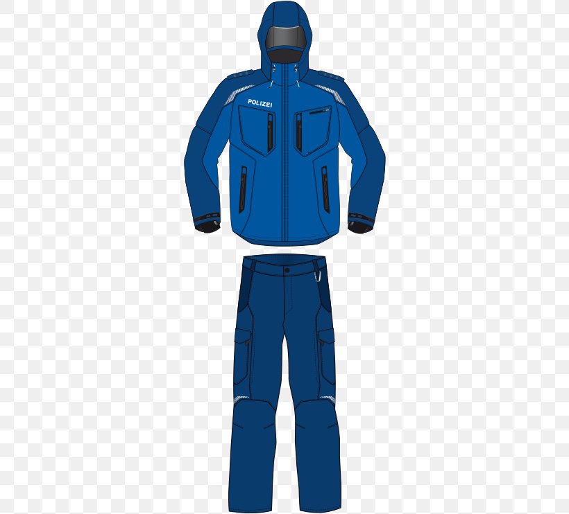 Sleeve Dry Suit Product Design Wetsuit Uniform, PNG, 690x742px, Sleeve, Blue, Character, Clothing, Cobalt Blue Download Free