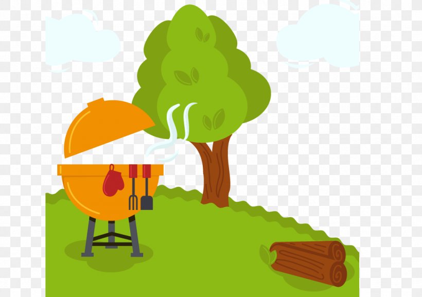 Barbecue Chicken Grilling Euclidean Vector, PNG, 1076x758px, Barbecue, Art, Barbecue Chicken, Cartoon, Food Download Free