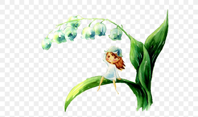 Lily Of The Valley Flower, PNG, 650x485px, Lily Of The Valley, Cartoon, Fictional Character, Flora, Flower Download Free