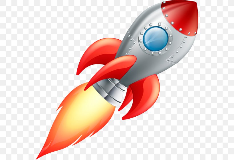 Spacecraft Rocket Launch Space Launch, PNG, 571x561px, Spacecraft, Cartoon, Drawing, Fish, Orange Download Free