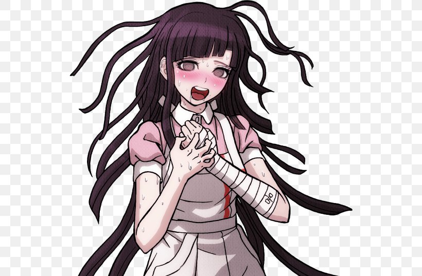 Danganronpa V3: Killing Harmony Danganronpa 2: Goodbye Despair Danganronpa Another Episode: Ultra Despair Girls Sprite PlayStation Vita, PNG, 550x537px, Watercolor, Cartoon, Flower, Frame, Heart Download Free