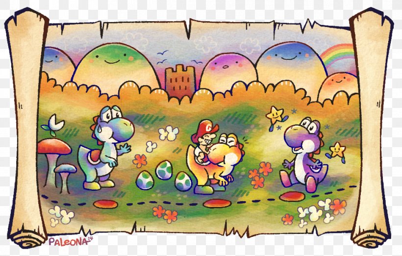 Super Mario World 2: Yoshi's Island Yoshi's Story Yoshi's New Island Yoshi's Woolly World Super Nintendo Entertainment System, PNG, 966x616px, Super Nintendo Entertainment System, Art, Bowser, Mario, Mario Series Download Free