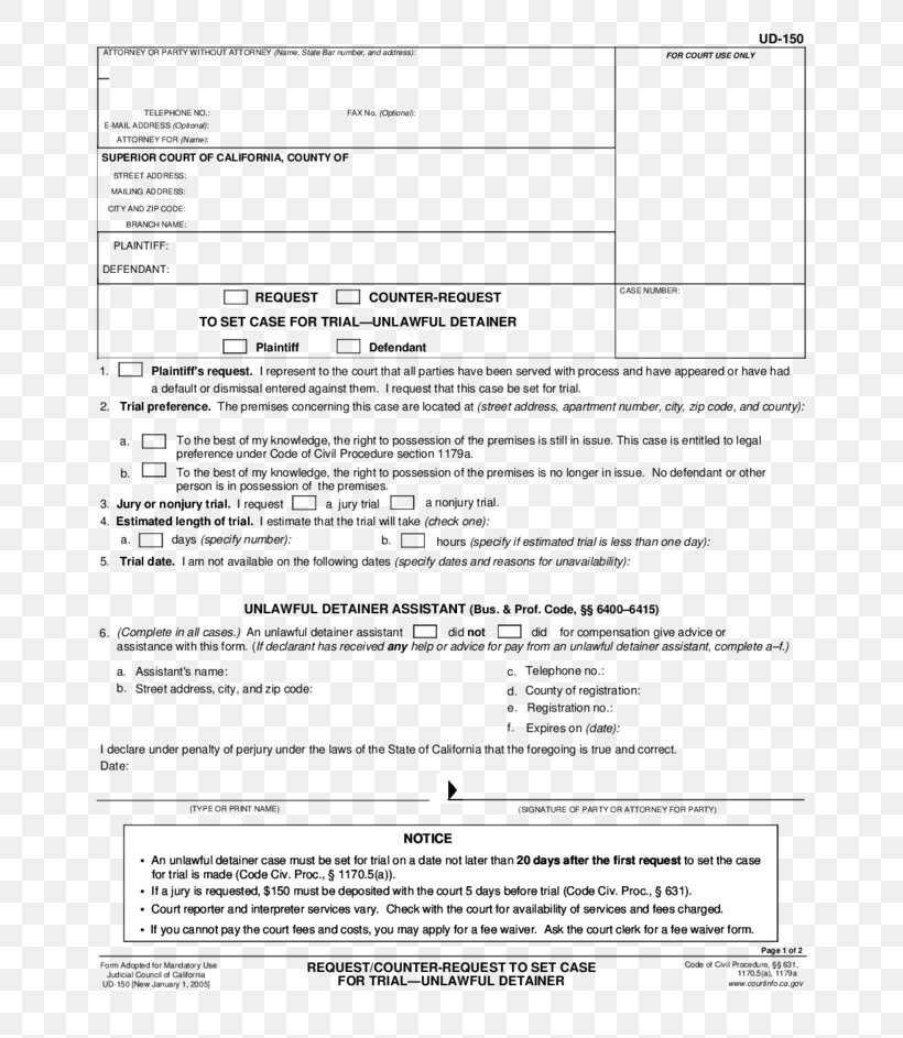 California Court Form Abstract Of Judgment Eviction, PNG, 728x943px, California, Abstract Of Judgment, Area, Black And White, Complaint Download Free
