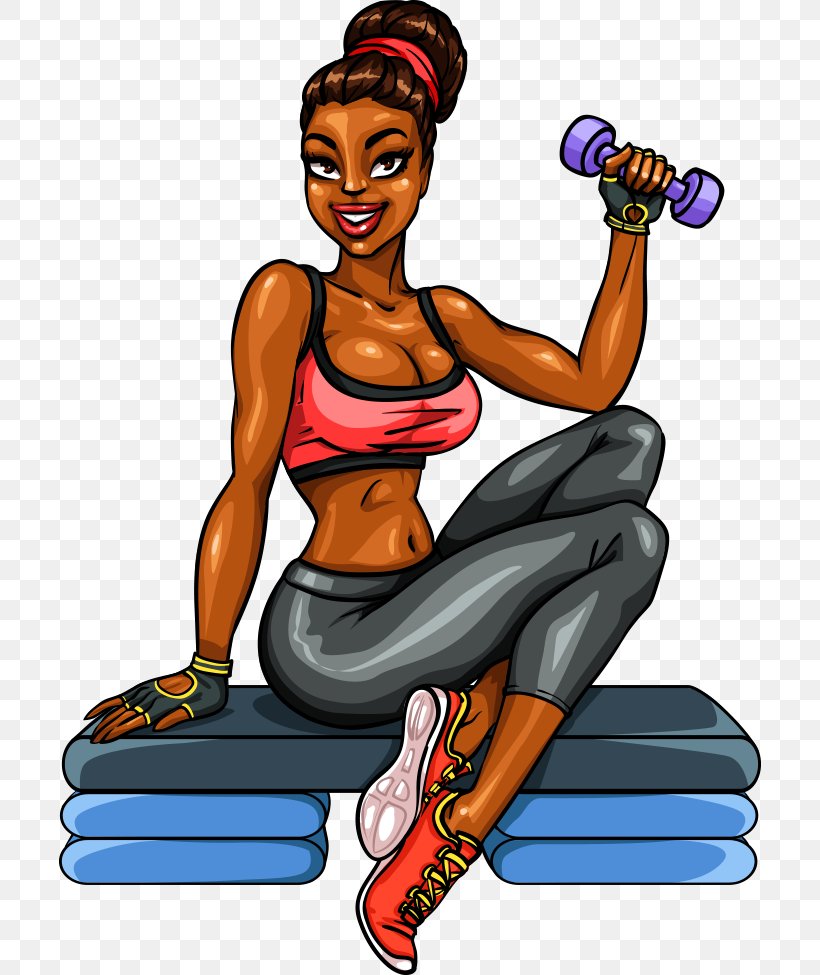 Physical Exercise Physical Fitness Cartoon Stock Illustration, PNG, 702x975px, Watercolor, Cartoon, Flower, Frame, Heart Download Free