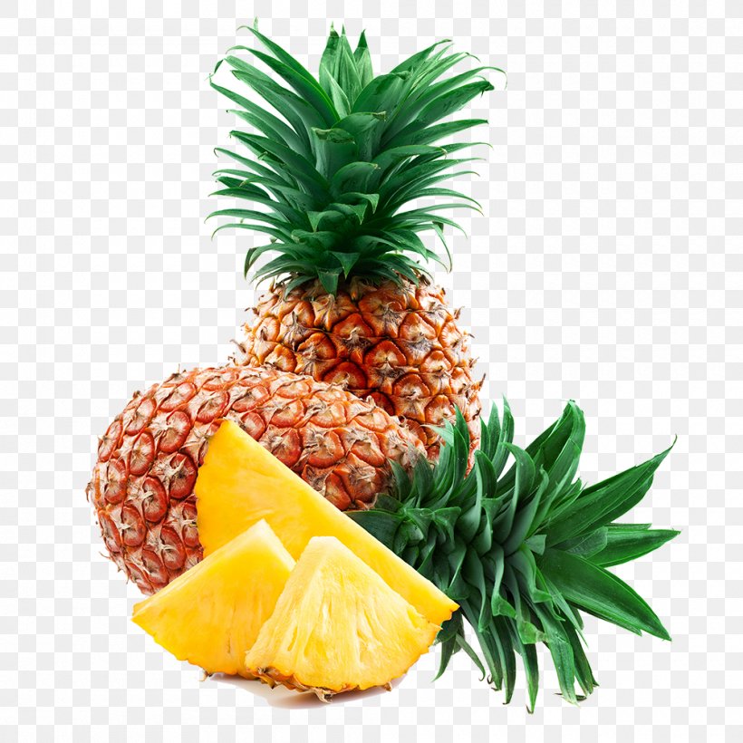 Pineapple Tropical Fruit Berry Produce, PNG, 1000x1000px, Pineapple, Ananas, Banana, Berry, Bromeliaceae Download Free