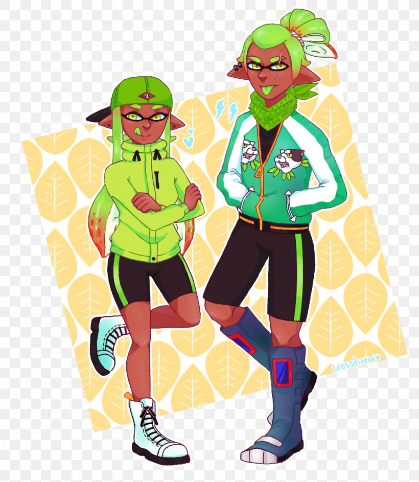 Splatoon DeviantArt Fan Art, PNG, 1000x1150px, Splatoon, Amiibo, Art, Cartoon, Clothing Download Free