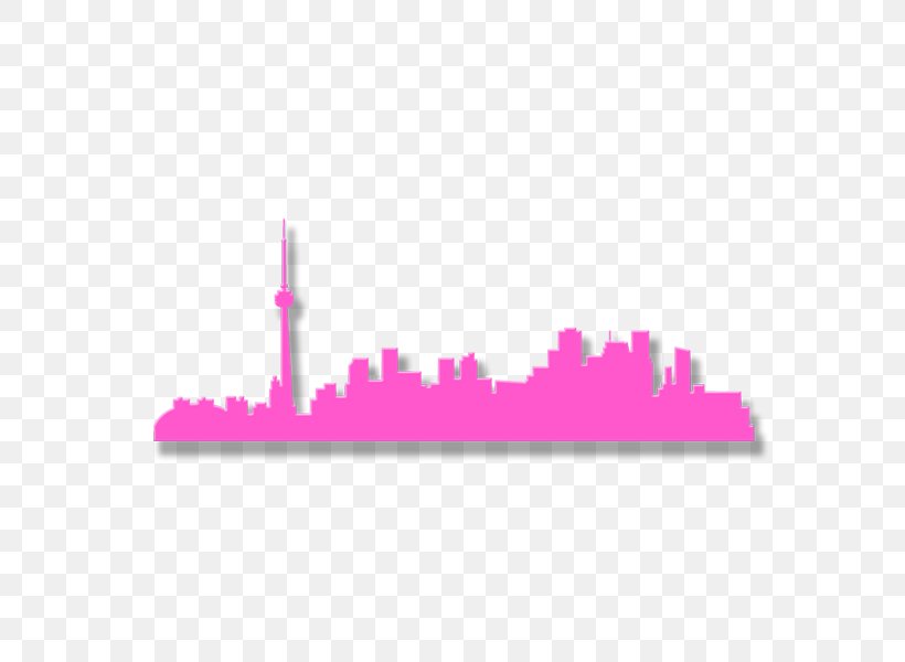 Toronto Skyline Silhouette Clip Art, PNG, 600x600px, Skyline, Art, Black, Cartoon, Horizon Download Free