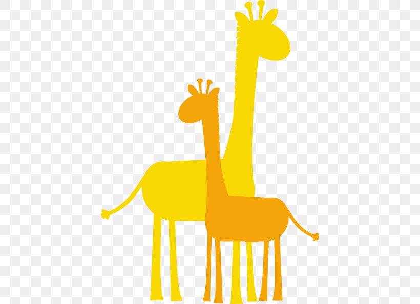 Giraffe Silhouette Cartoon Clip Art, PNG, 426x594px, Giraffe, Animal, Animal Figure, Art, Cartoon Download Free