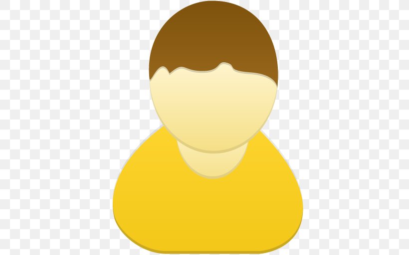 Head Neck Yellow Smile, PNG, 512x512px, Icon Design, Avatar, Child, Desktop Environment, Directory Download Free