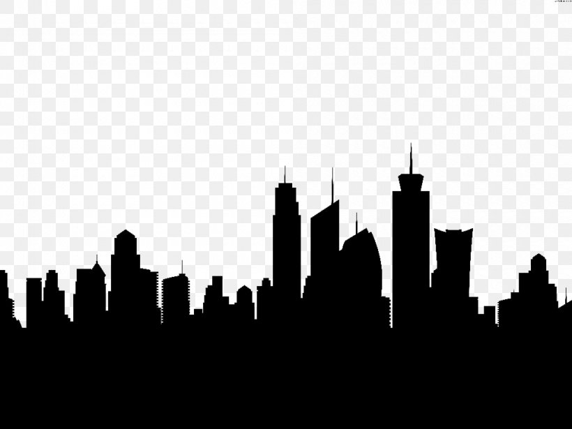 New York City London Silhouette Skyline Clip Art, PNG, 1000x750px, New York City, Art, Black, Black And White, City Download Free